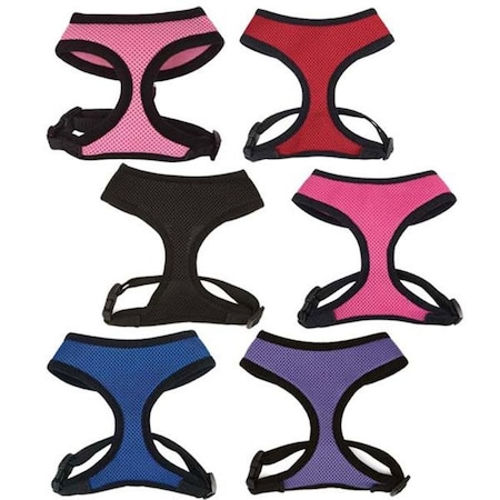 Casual Canine Casual Canine ZA888 16 69 Mesh Harness Med Orange ZA888 16 69